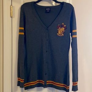 Hot Topic Gryffindor Harry Potter Cardigan Sweater